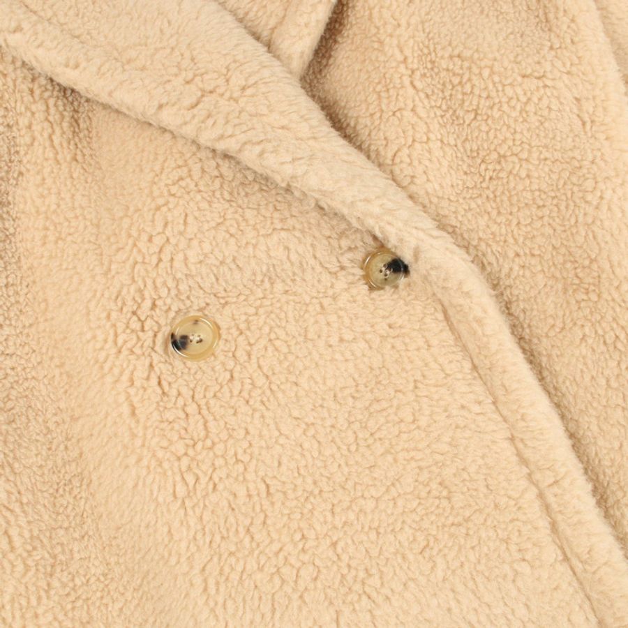 MAX MARA TEDDY 泰迪熊圖案 其他外套 駝色 米色 二手 女款-7