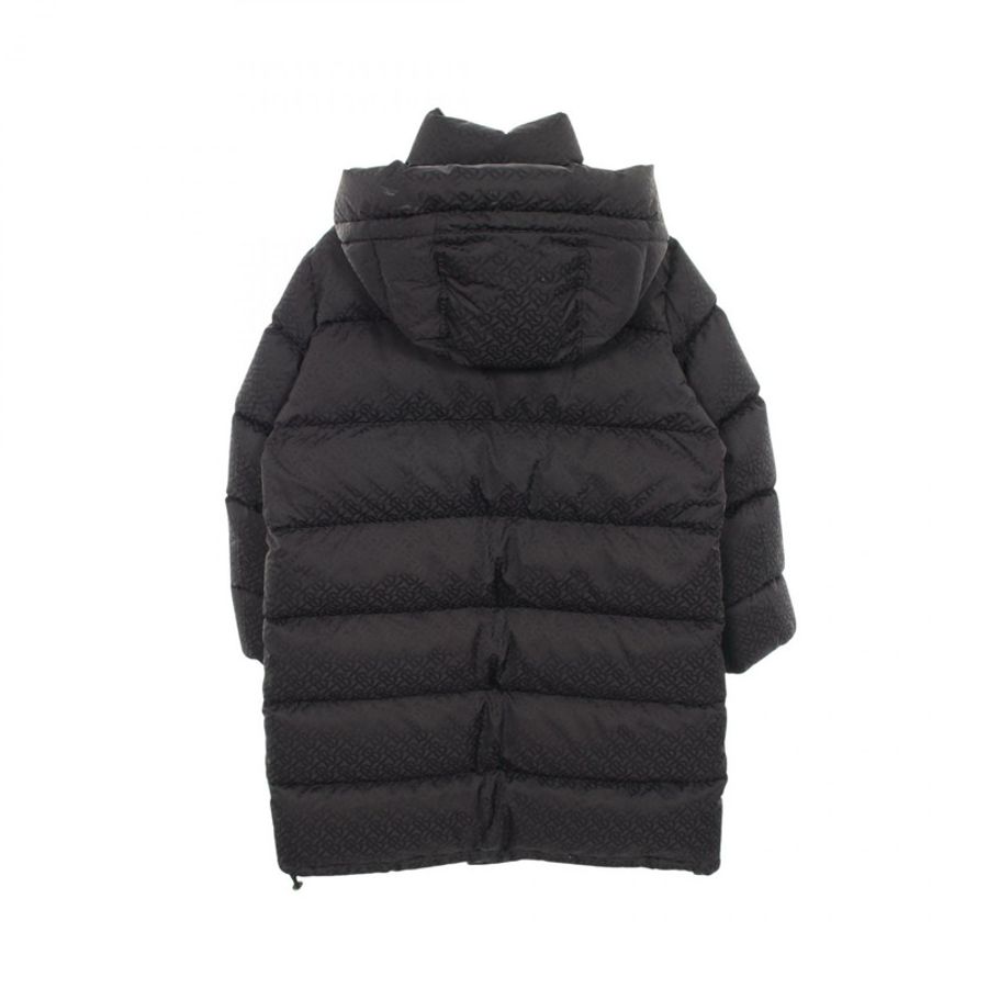 BURBERRY TBMonogram 羽絨外套 8019569 尼龍 黑色 #L 二手 女款-1