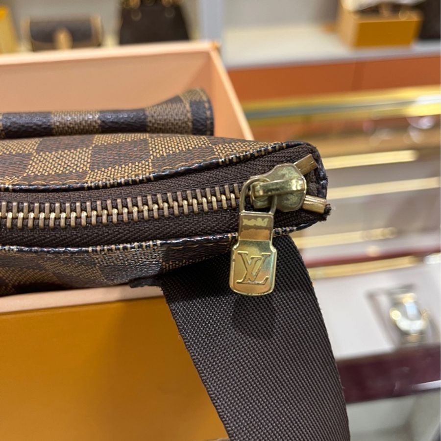 LouisVuitton 路易威登 棋盤格男士郵差包 附件:無-6