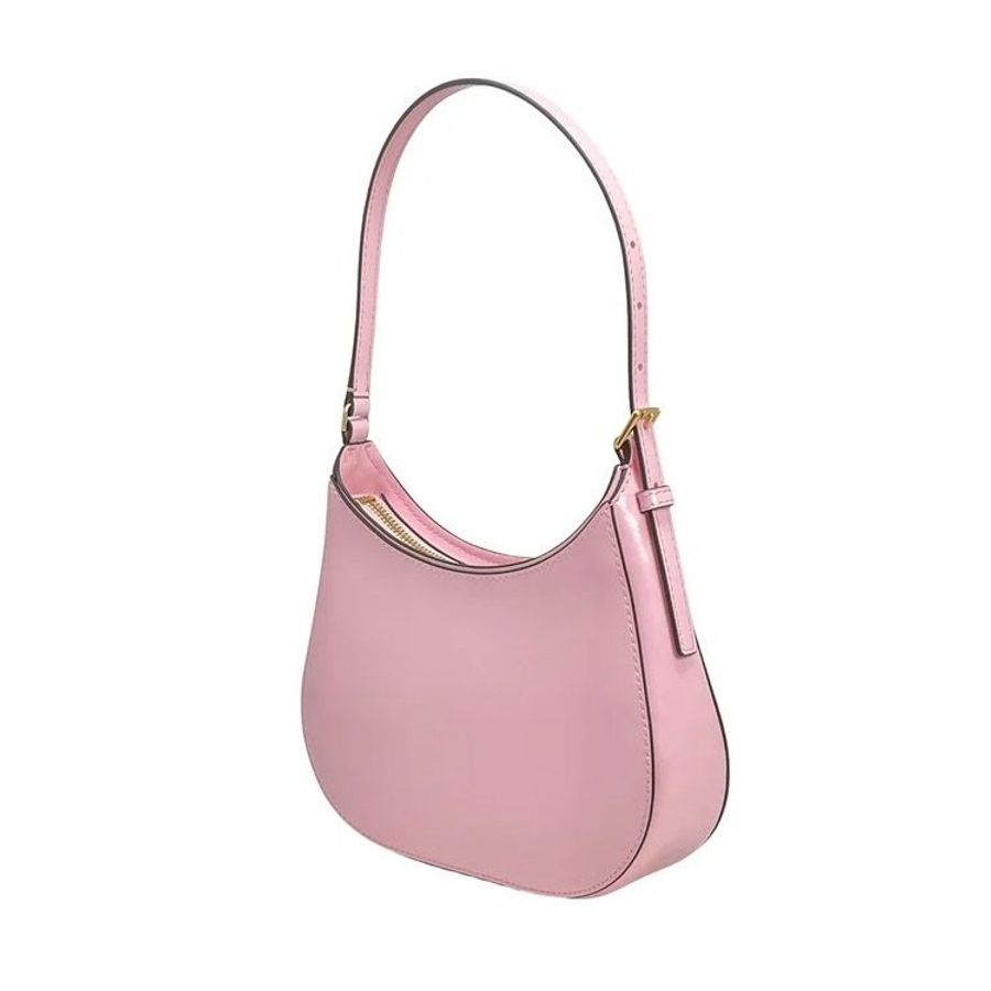 【TORY BURCH】Emerson 漆皮皮革肩背包-粉-1