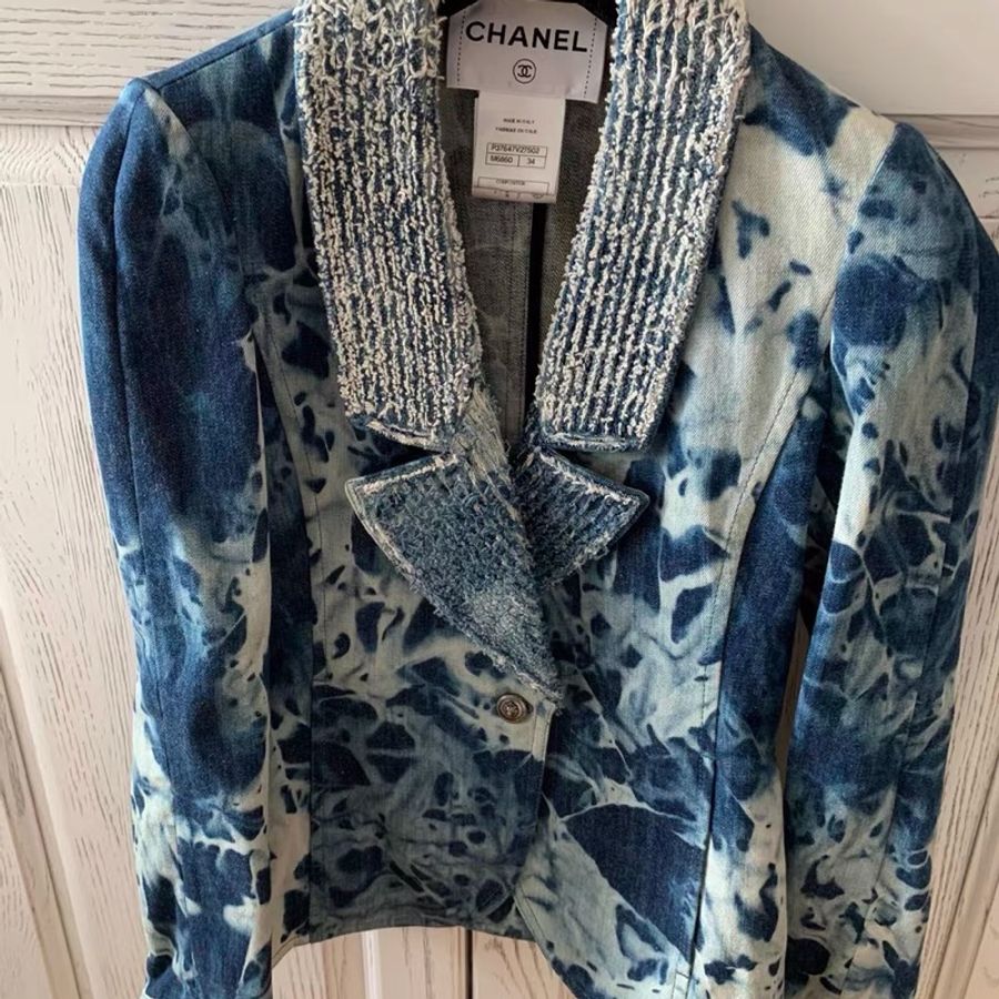 Chanel牛仔外套34碼-4