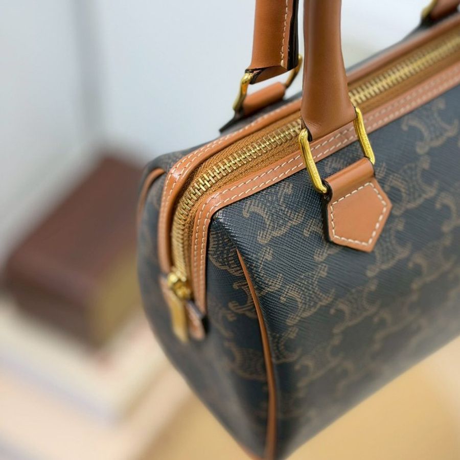 (全新離櫃品✨)🏷️Celine 瑟琳.Boston 老花波士頓-10