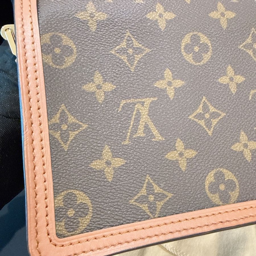 未拆膜✨Louis Vuitton✨Lv達芙尼Dauphine單肩包斜背包芯片款 小號-10