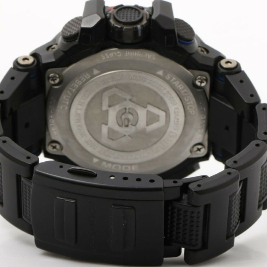 卡西歐 G-SHOCK MASTER OF G AIR GRAVITYMASTER GWA1100FC1AJF 黑色樹脂男士模擬手錶-4