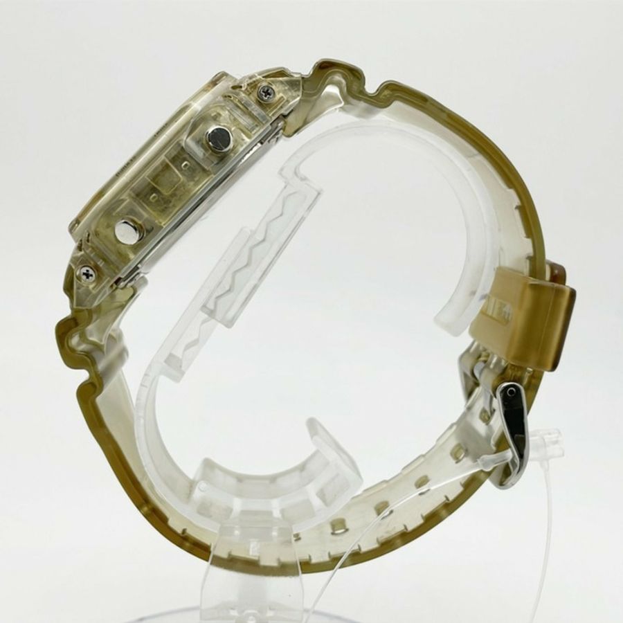 卡西歐 G-SHOCK GLX5600KI 透明橡膠男士數位手錶(五十嵐卡諾亞款)-1
