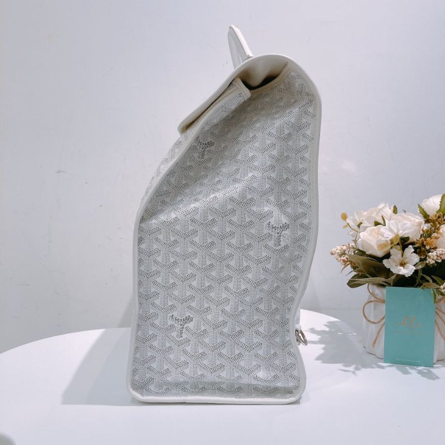 TW4765  Goyard 戈雅 雙肩 背包Sac Saint Leger Backpack Blanc-2