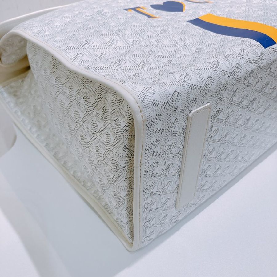 TW4765  Goyard 戈雅 雙肩 背包Sac Saint Leger Backpack Blanc-5