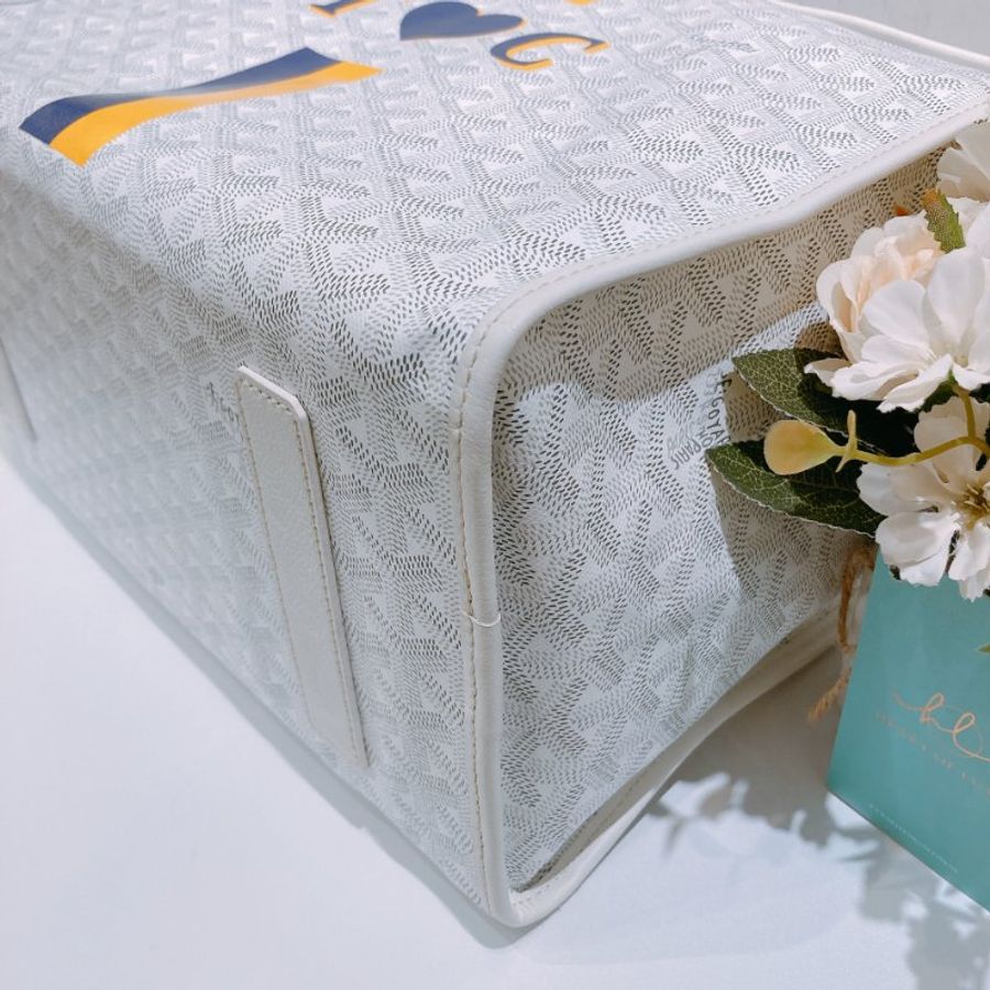 TW4765  Goyard 戈雅 雙肩 背包Sac Saint Leger Backpack Blanc-6