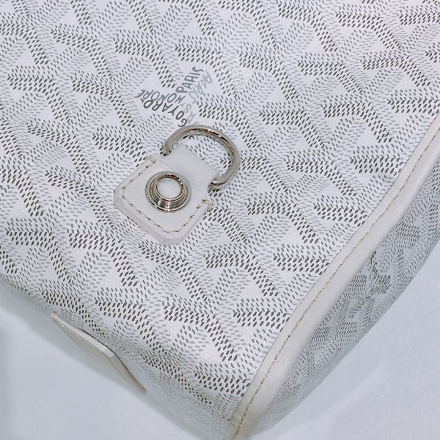 TW4765  Goyard 戈雅 雙肩 背包Sac Saint Leger Backpack Blanc-11