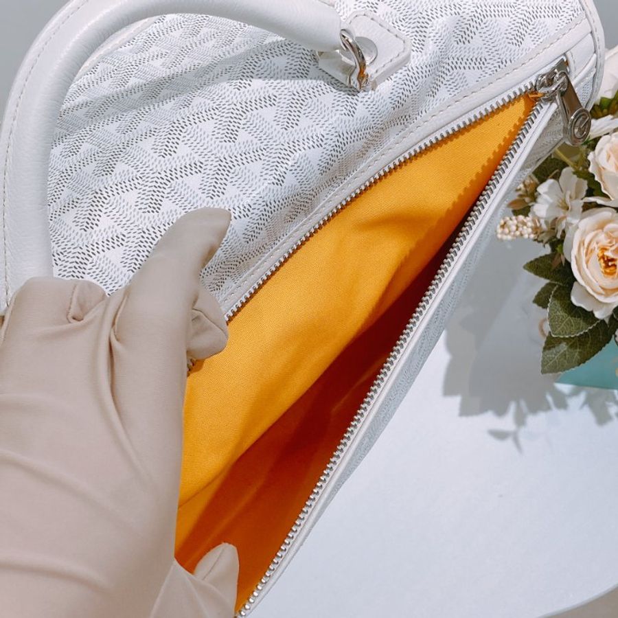 TW4765  Goyard 戈雅 雙肩 背包Sac Saint Leger Backpack Blanc-13
