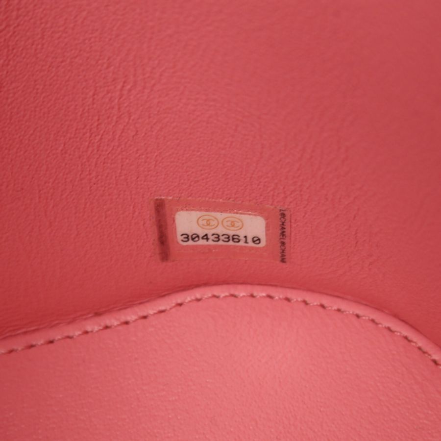 CHANEL 羊皮皮革Trendy CC Vantiy Case金扣鏈帶手挽肩背兩用袋-6