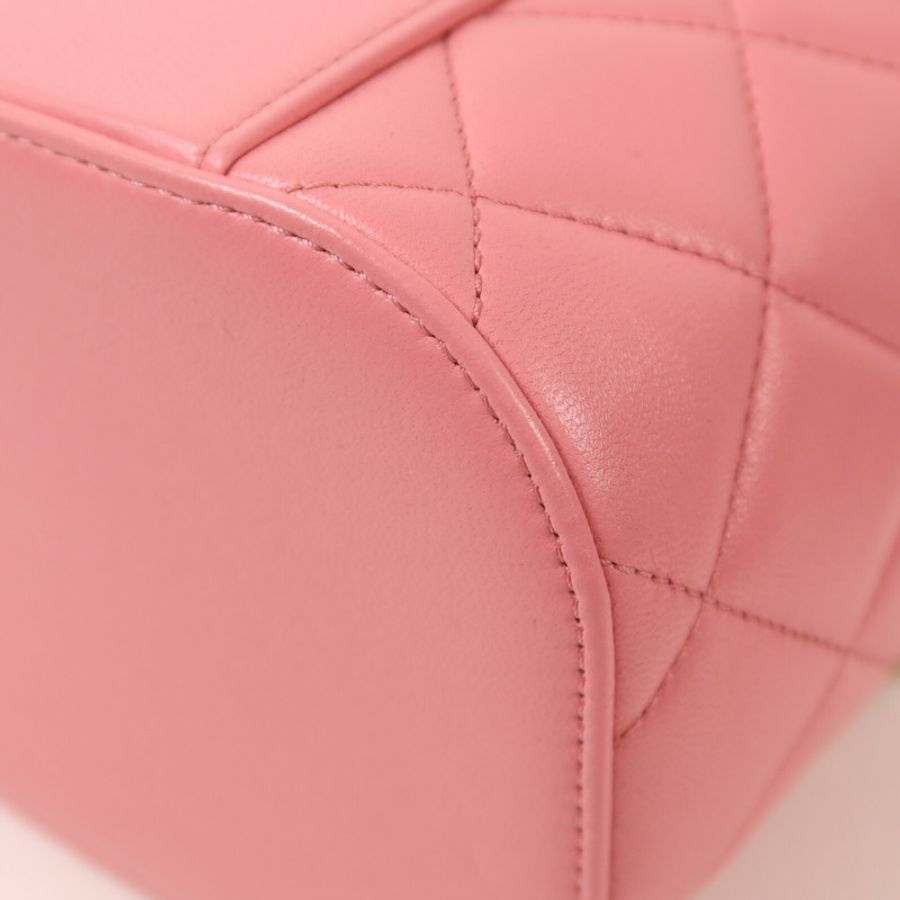 CHANEL 羊皮皮革Trendy CC Vantiy Case金扣鏈帶手挽肩背兩用袋-16
