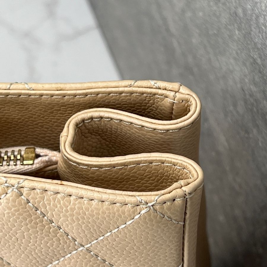 香緹國際精品 877 Chanel GST Grand Shopping Tote豆腐包 裸色超質感 包況好-3