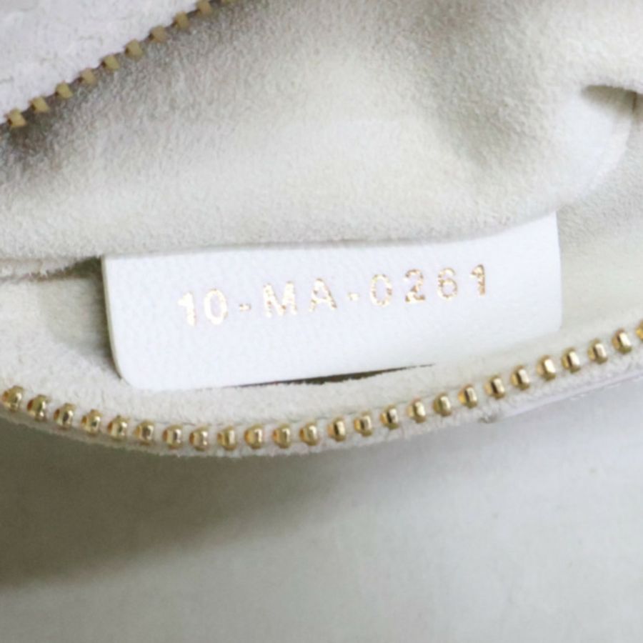 Lady Dior Small 兩用包 情人節限定 米白色 羊皮【Dior 迪奧 】 M0538ONGH-9