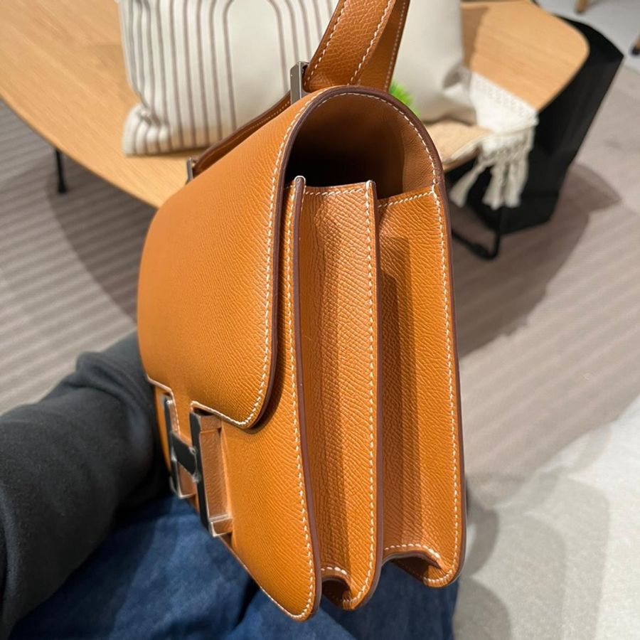 HERMES CONSTANCE 24, STAMP Z GOLD 銀扣-6