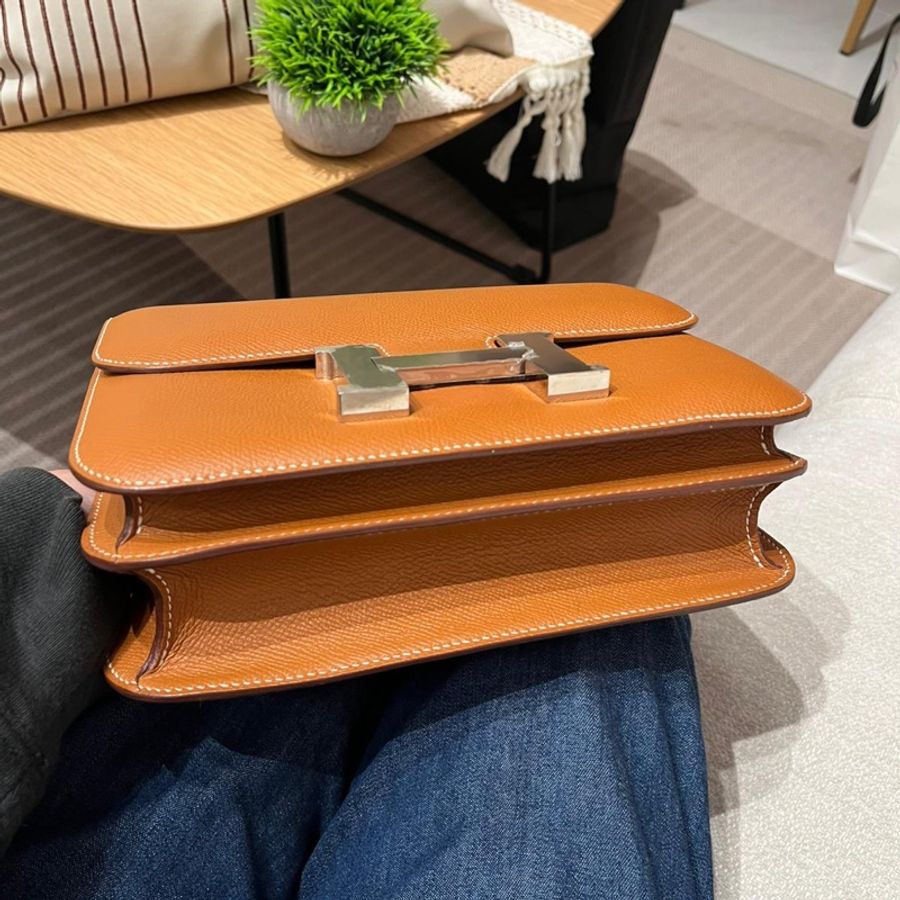 HERMES CONSTANCE 24, STAMP Z GOLD 銀扣-15