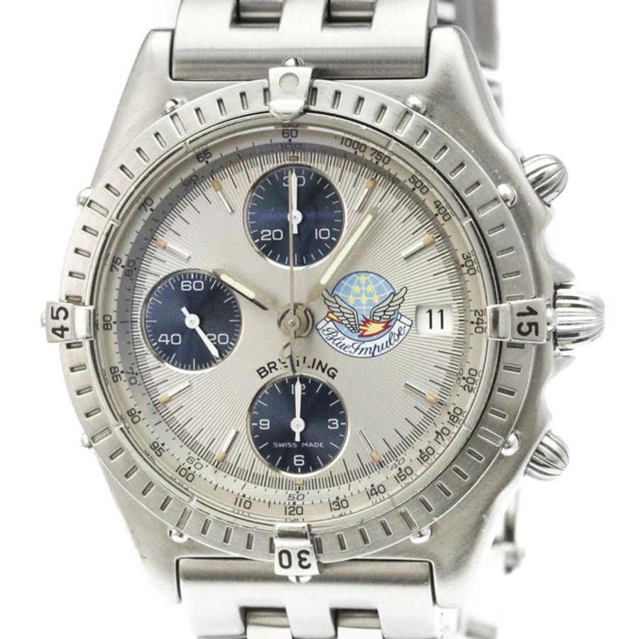 百年靈 Chronomat 藍色脈衝限量版自動腕錶 A13048-0