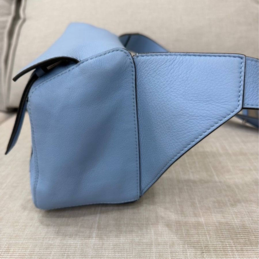 LOEWE PUZZLE胸腰包 淺藍色-29