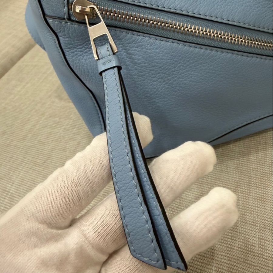 LOEWE PUZZLE胸腰包 淺藍色-38