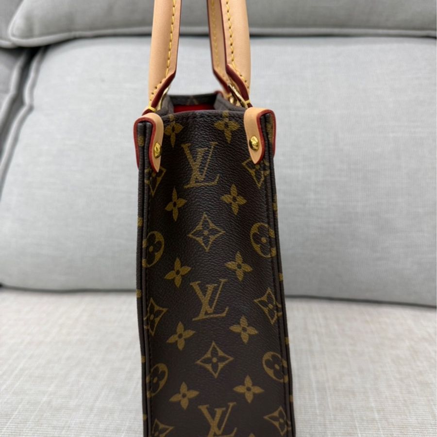 LV M45847 經典 SAC PLAT BB系列 Monogram 帆布手提包 琴譜包 肩背包 斜背包-8