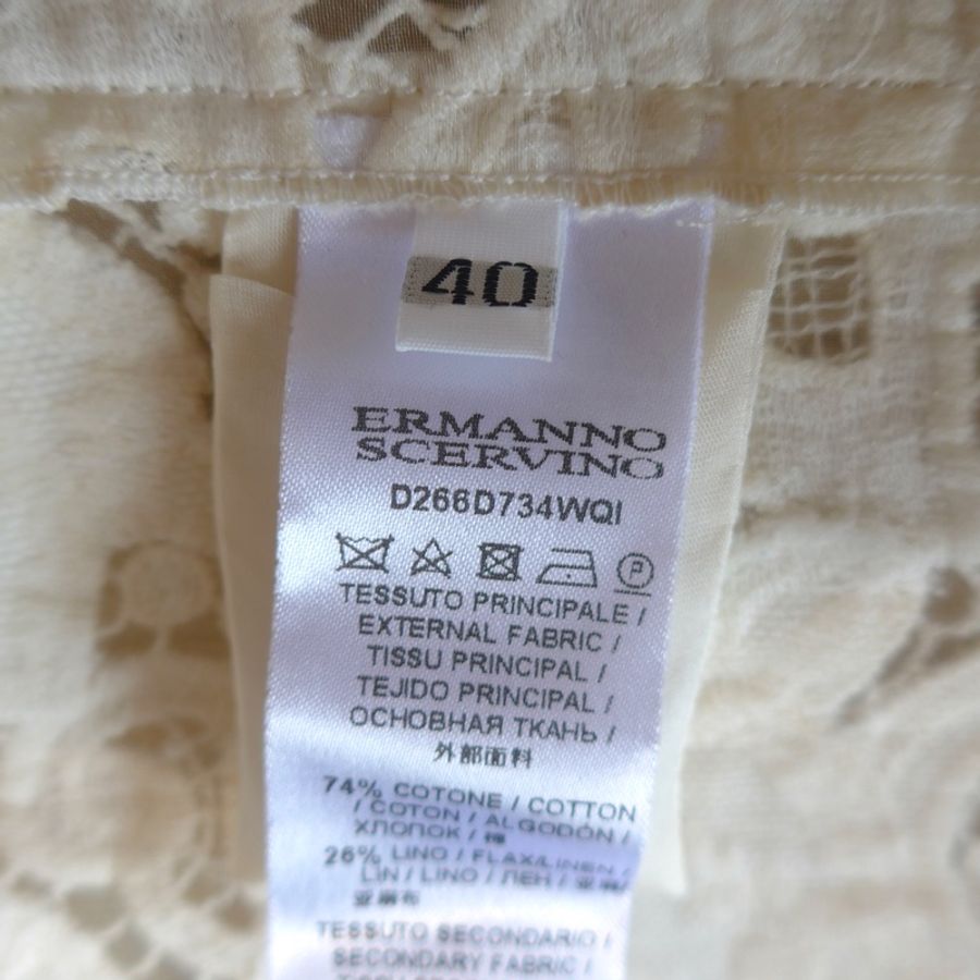 ERMANNO SCERVINO 絕美立體蕾絲刺繡外套 原價98000-8