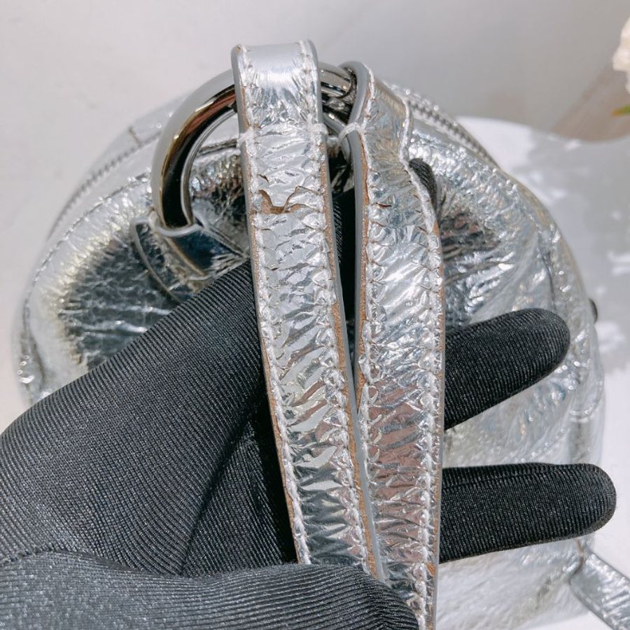 2227Jimmy Choo Mini Backpack Sliver-12