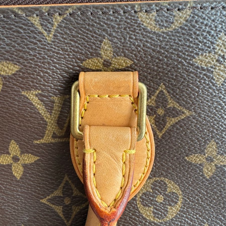 LV花紋橫式雙珠金球手提包👜-32