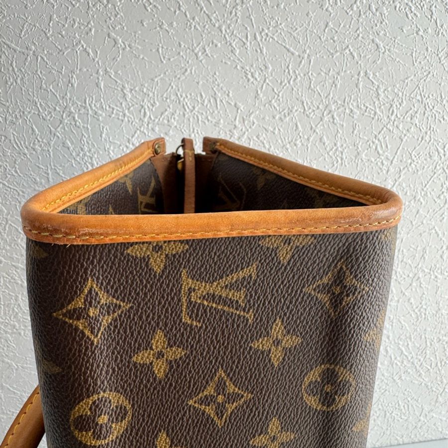 LV花紋橫式雙珠金球手提包👜-77