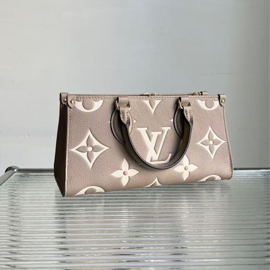 全新🆕 LV/路易威登大象灰橫版 onthego 托特芯片,尺寸:25*13*10-0
