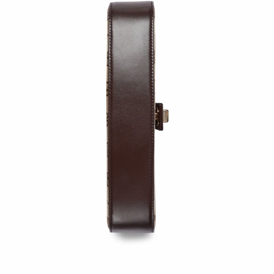 Gucci 女士 MOON SIDE迷你單肩包均碼碼MINI、24cm*5cm*12cm-4