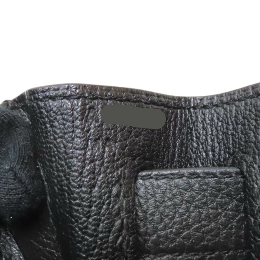 黑色 Togo 牛皮 Kelly 28 凱莉包 兩用包 A刻 銀扣【HERMES 愛馬仕】-9