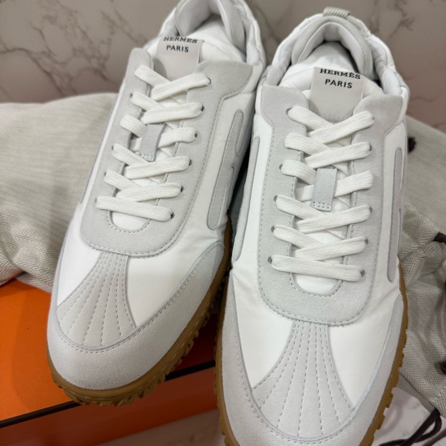 💖Hermes Jet 白色 42.5號💖 德訓鞋 全新-2