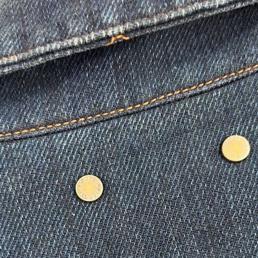 LV Vintage Denim Jacket 中古牛仔外套-11