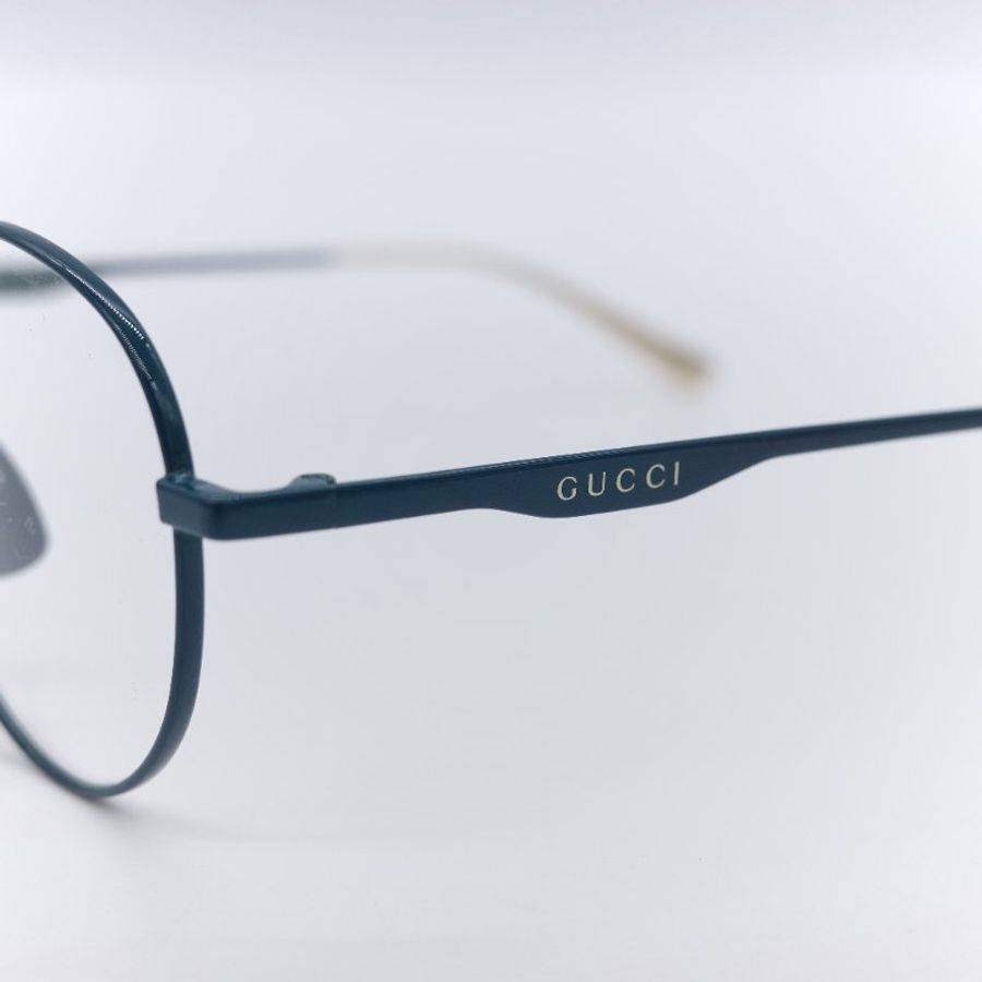 Gucci 古馳 圓框眼鏡 松石綠 圓框眼鏡-6