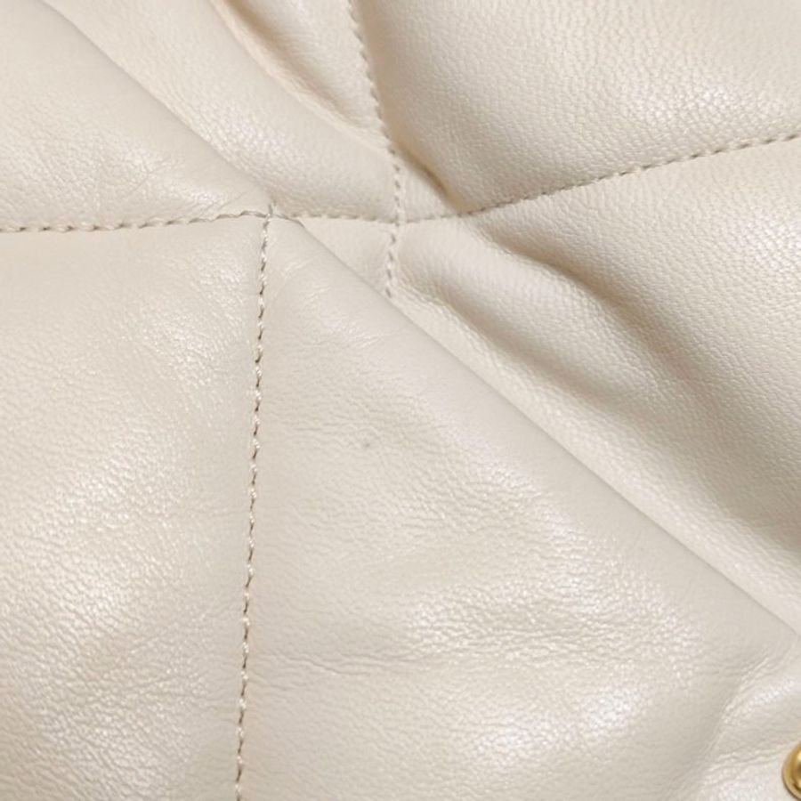 Chanel 19BagMaxi皮菱格絎縫穿皮雙C扣斜背包單肩包-19
