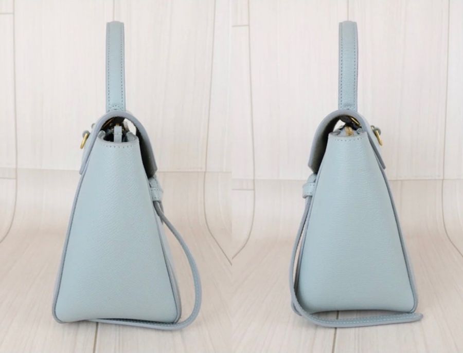 「JL精品代購」9新 Celine 淺藍鯰魚包Belt Nano-4