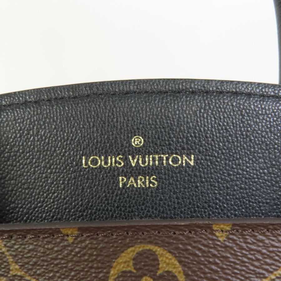 LOUIS VUITTON Monogram/牛皮皮革Florine金扣手挽肩背兩用袋-9