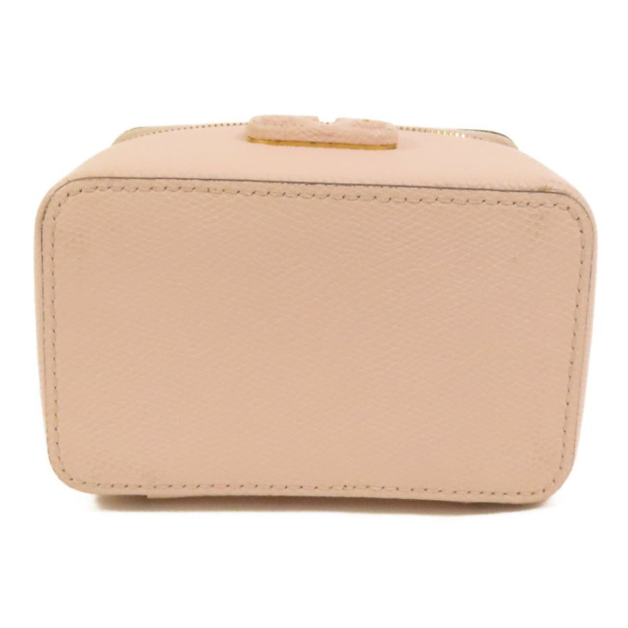 Valentino 牛皮皮革Garavani Vanity Case金扣手挽肩背兩用袋-3