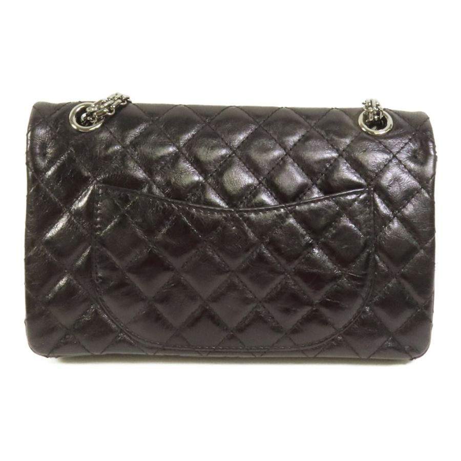 CHANEL 牛皮皮革2.55 Chain Shoulder鏈帶肩背袋-1