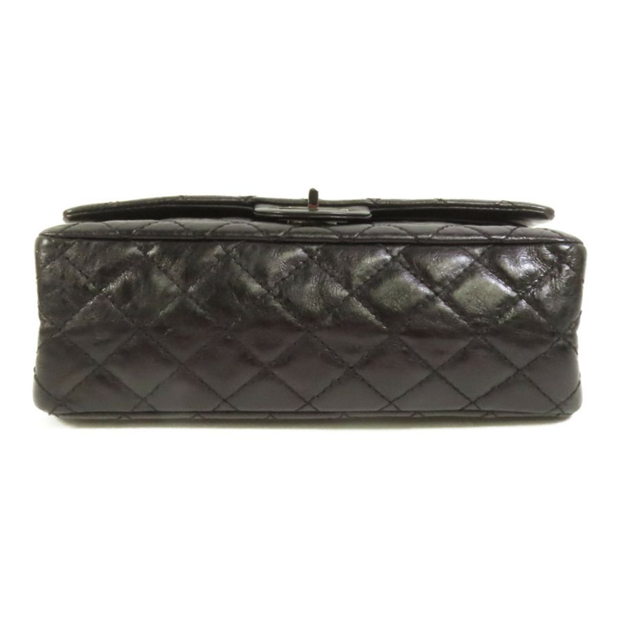 CHANEL 牛皮皮革2.55 Chain Shoulder鏈帶肩背袋-3
