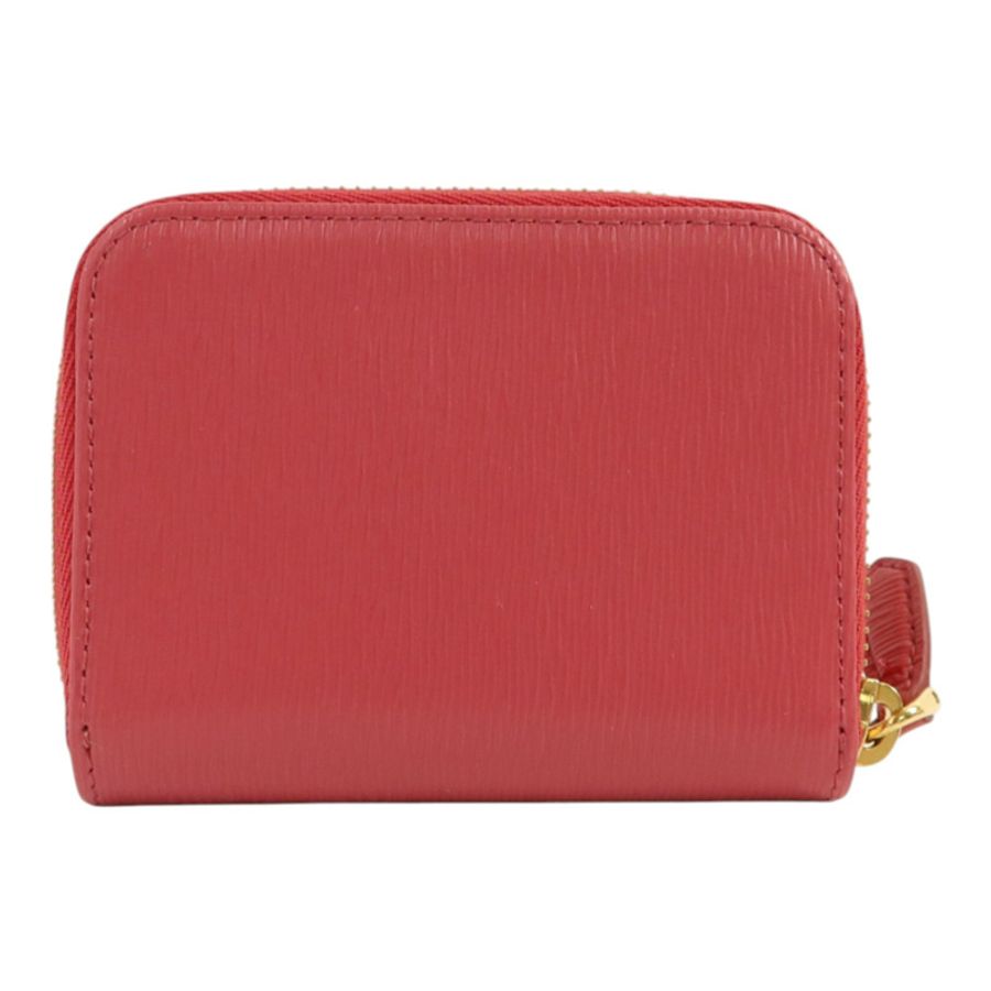 PRADA 牛皮皮革Card Case金扣卡片套-1