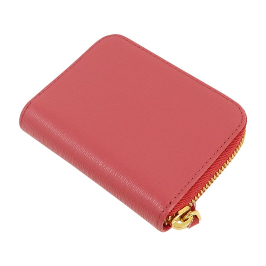 PRADA 牛皮皮革Card Case金扣卡片套-4