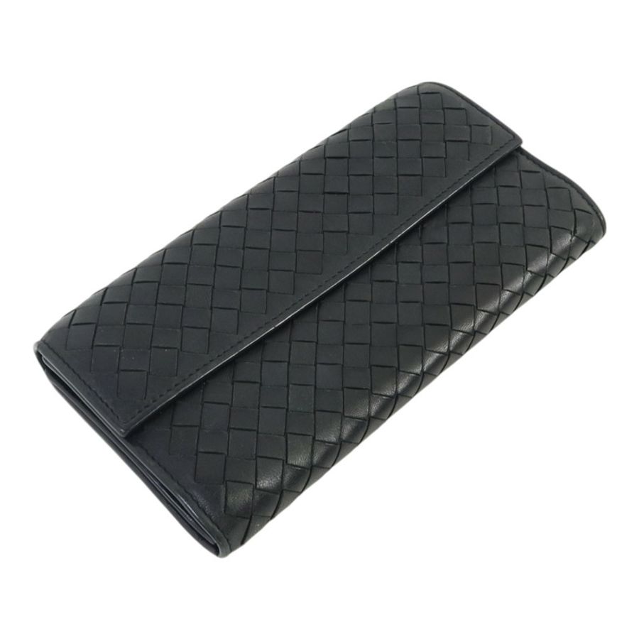 BOTTEGA VENETA 織紋皮革Wallet長錢包-3