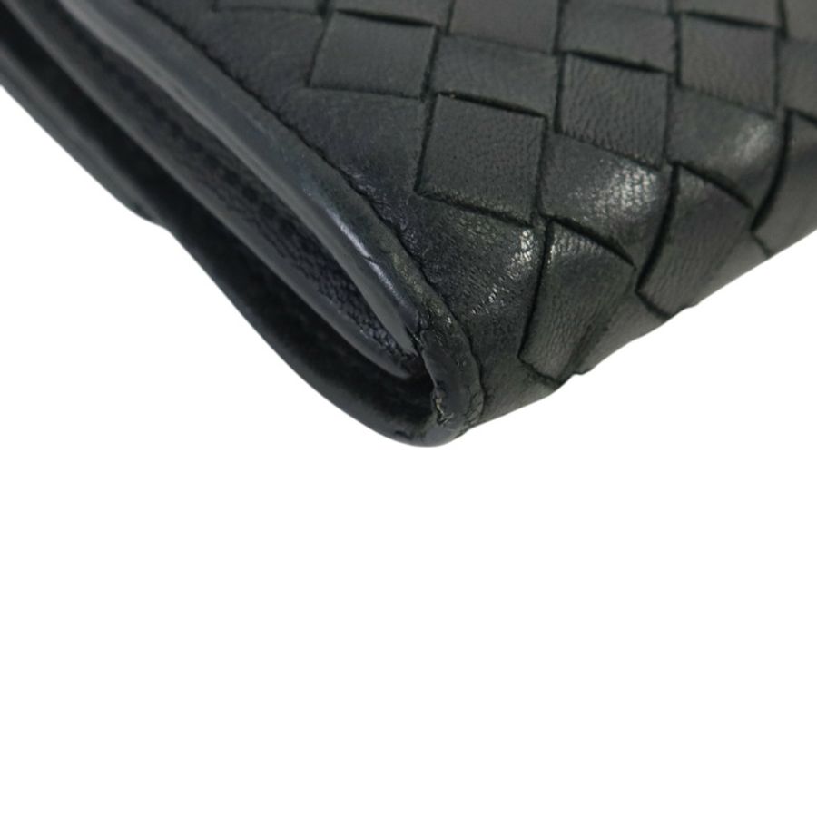 BOTTEGA VENETA 織紋皮革Wallet長錢包-12