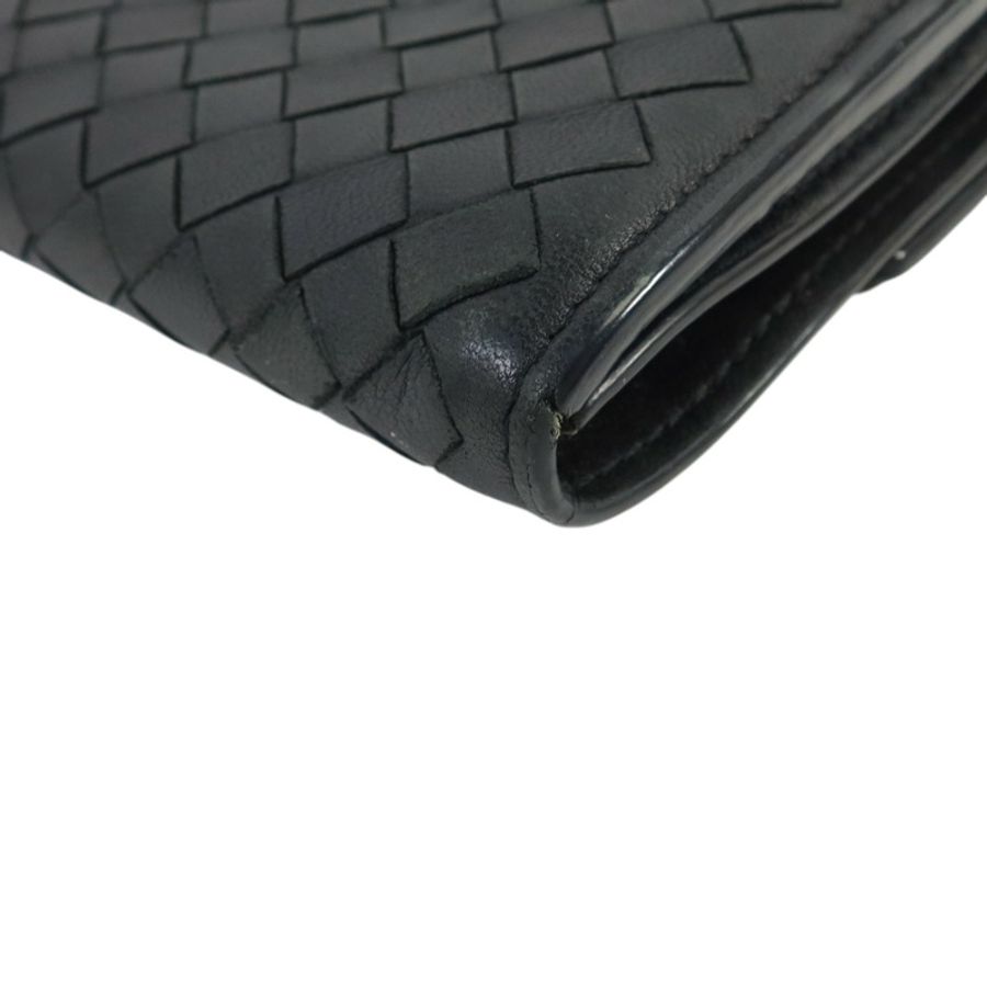 BOTTEGA VENETA 織紋皮革Wallet長錢包-13