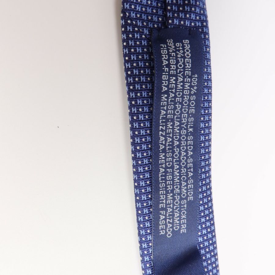 HERMES 絲質Tie領帶-7