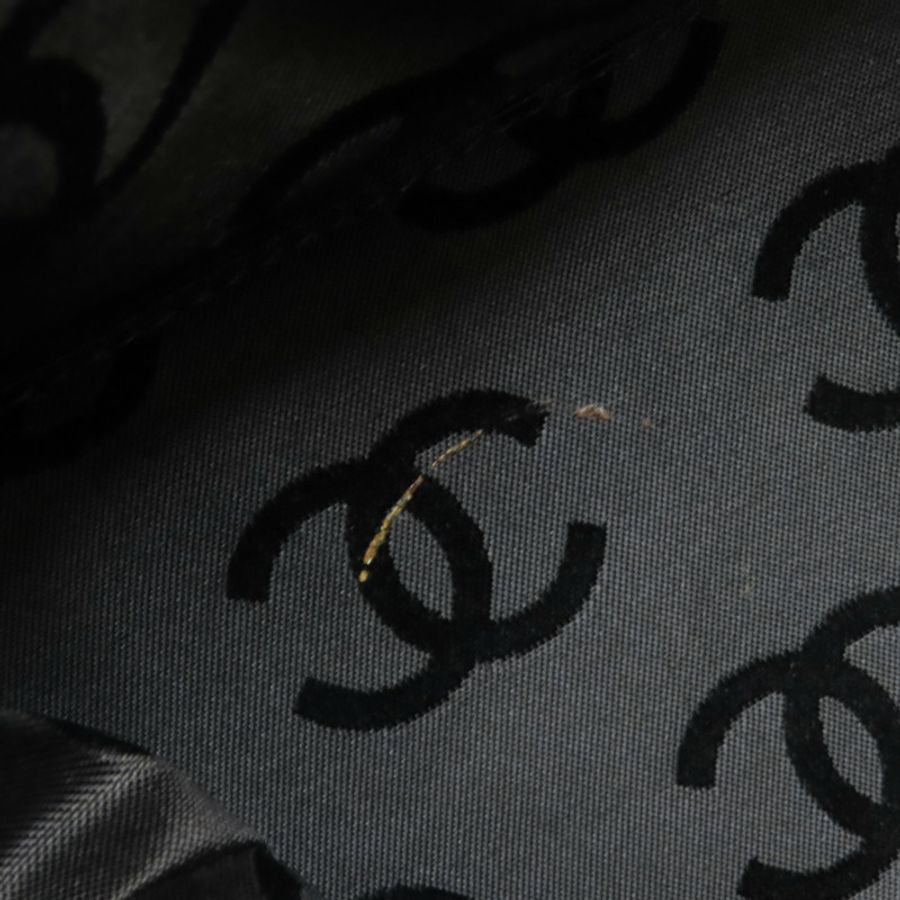 CHANEL 牛皮皮革Tote Bag金扣肩背袋-13