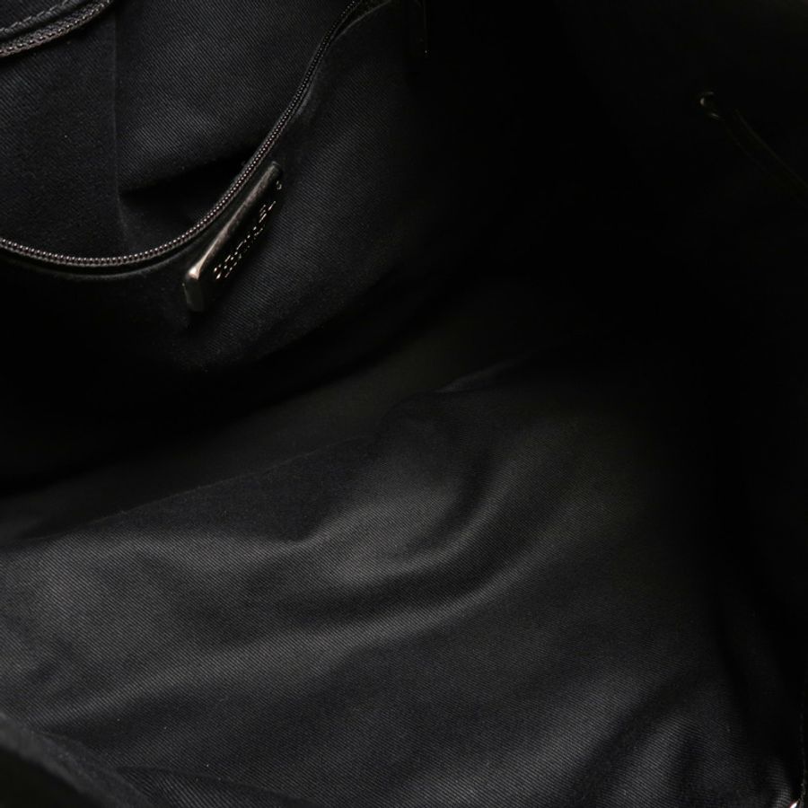 CHANEL 馬毛/牛皮皮革Totebag銀扣鏈帶手挽袋-4