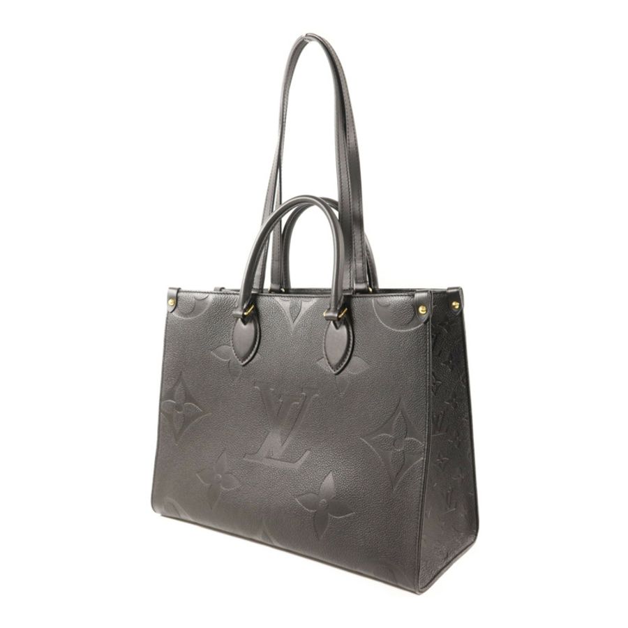 LOUIS VUITTON Monogram Empreinte On The Go MM金扣手挽肩背兩用袋-2