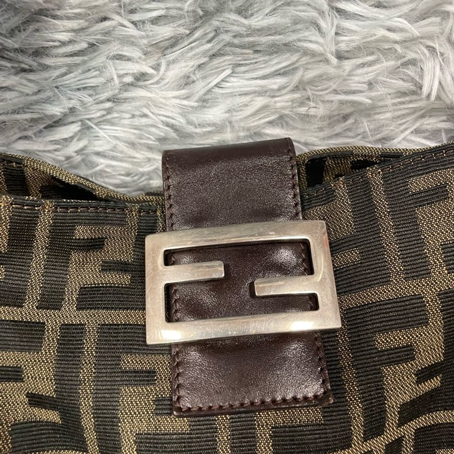 Vintage Fendi Baguette 經典老花法棍包 芬迪-7